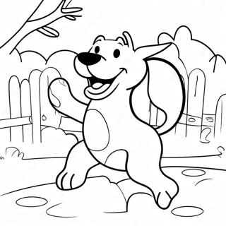 Page A Colorier De Max Le Chien Jouant A Ramener 34733-28925