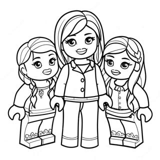 Page A Colorier Lego Friends 3479-2828