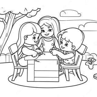 Page A Colorier Scene Daventure Lego Friends 3480-2830