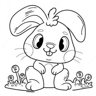 Bunzo Lapin Pages À Colorier