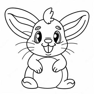 Page A Colorier Bunzo Bunny 34812-28986