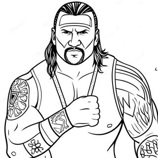 Page A Colorier Wwe 34822-28995