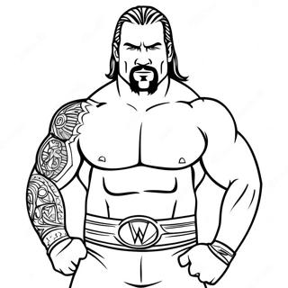 Page A Colorier Wwe 34822-28996