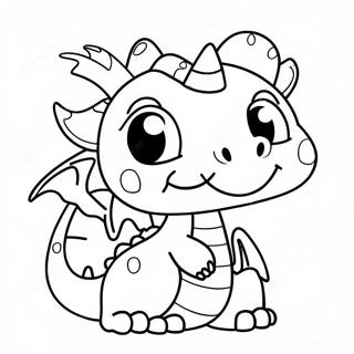 Page A Colorier Dragon Kawaii 34853-29010