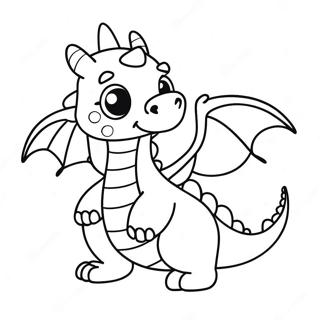 Page A Colorier Dragon Kawaii 34853-29011