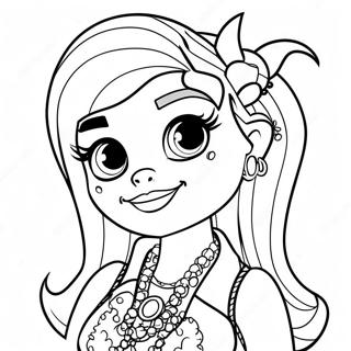 Page A Colorier Frankie Monster High 34893-29042