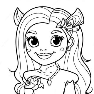 Page A Colorier Frankie Monster High 34893-29043