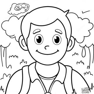 Page A Colorier Des Aventures De Greg Heffley 3490-2839