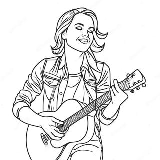 Page A Colorier Lainey Wilson En Concert 34934-29078