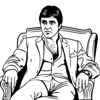 Scarface Pages À Colorier