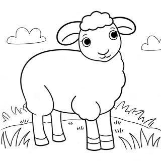 Page A Colorier Des Moutons 3499-2843