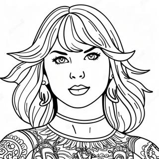 Page A Colorier De La Reputation De Taylor Swift 3509-2850