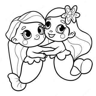 Page A Colorier Ariel Et Melody 35103-29214