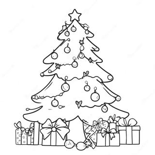 Page A Colorier Arbre De Noel Festif 35124-29233