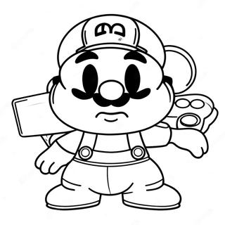 Page A Colorier Nintendo 35133-29238