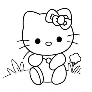 Page A Colorier Hello Kitty 35163-29262