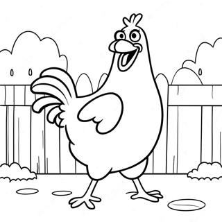 Page A Colorier Chicken Run 35173-29270