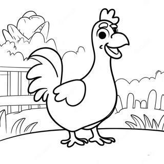 Page A Colorier Chicken Run 35173-29271