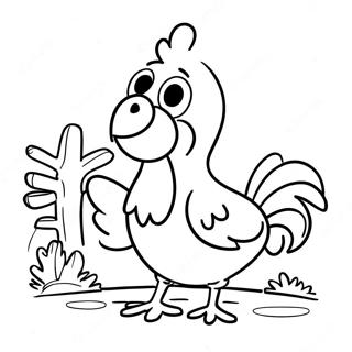 Page A Colorier Chicken Run 35173-29272