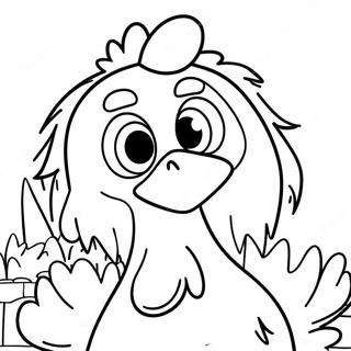 Page A Colorier Personnages Droles De Chicken Run 35174-29275