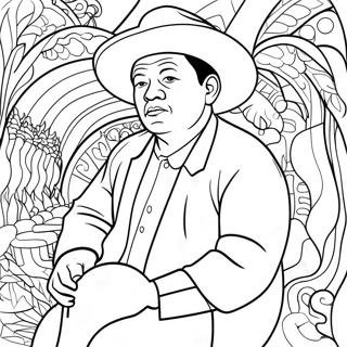 Page A Colorier Diego Rivera 35203-29296