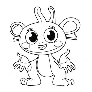 Page A Colorier Henry Hugglemonster 35263-29342