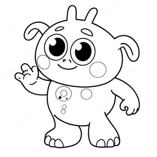 Page A Colorier Henry Hugglemonster 35263-29343