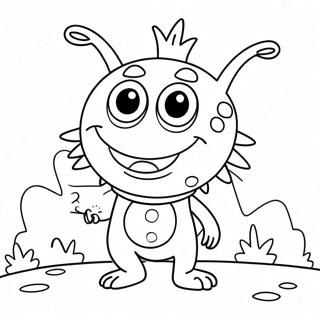 Page A Colorier Henry Hugglemonster 35263-29344