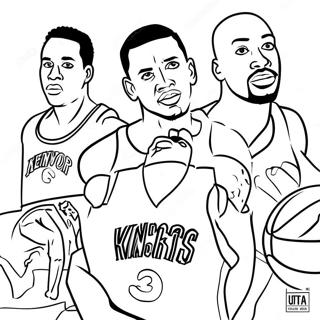 Page A Colorier Des New York Knicks 35363-29423