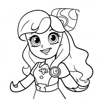 Fille D'équestria Sunset Shimmer Pages À Colorier