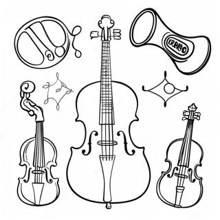 Page A Colorier Decoute Dinstruments De Musique 35494-29531