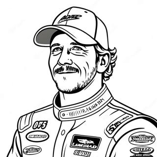 Page A Colorier De Dale Earnhardt 35513-29544