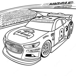 Page A Colorier De Voiture De Course De Dale Earnhardt 35514-29546