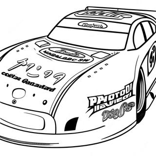 Page A Colorier De Voiture De Course De Dale Earnhardt 35514-29547