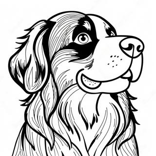 Page A Colorier De Chien De Montagne Bernois 35563-29584