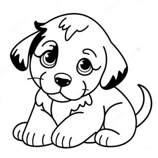 Page A Colorier De Chiot De Chien De Montagne Bernois Mignon 35564-29585