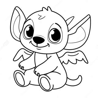 Page A Colorier De Stitch Et Angel Mignons 3559-2890