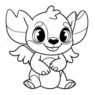 Page A Colorier De Stitch Et Angel Mignons 3559-2891