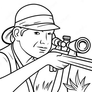 Armée De Snipers Pages À Colorier