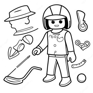 Page A Colorier Playmobil 35643-29648