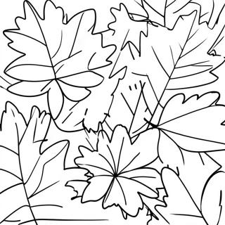 Page A Colorier Feuilles Dautomne Colorees 35724-29716