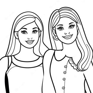 Page A Colorier Barbie Skipper Stacie Et Chelsea 35753-29734