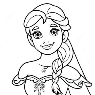 Page A Colorier Princesse Disney Gelee 3579-2906