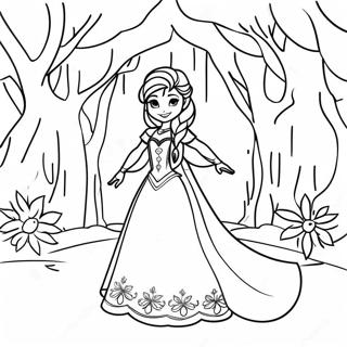 Page A Colorier Princesse Disney Gelee 3579-2907