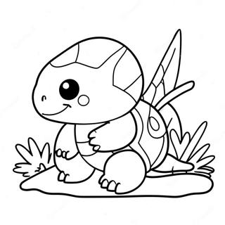 Page A Colorier Turtwig 35803-29776