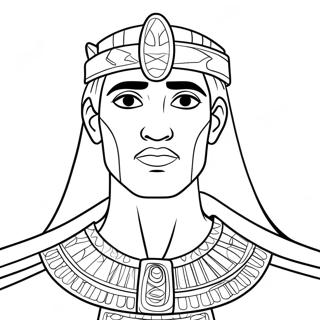 Prince D'égypte Pages À Colorier