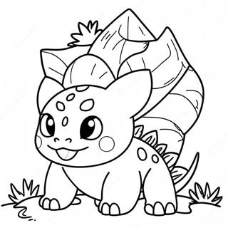 Ivysaur Pages À Colorier