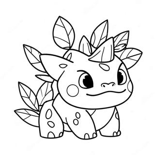 Page A Colorier Ivysaur 35833-29800