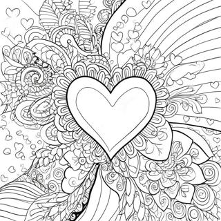 Véritable Amour Amour Pages À Colorier