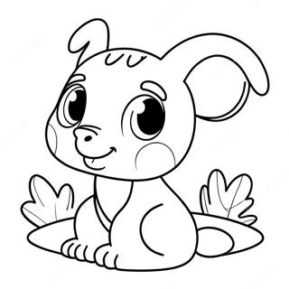 Page A Colorier Un Animal Mignon Et Dur 35893-29846